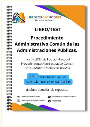 📘 Libro Test Ley 39/2015