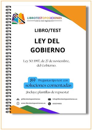 📘 Libro Test Ley 50/1997