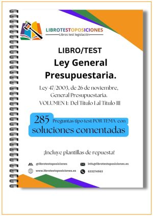 📘 Libro Test Ley 47/2003
